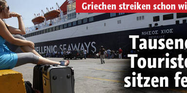 Generalstreik legt Griechenland lahm