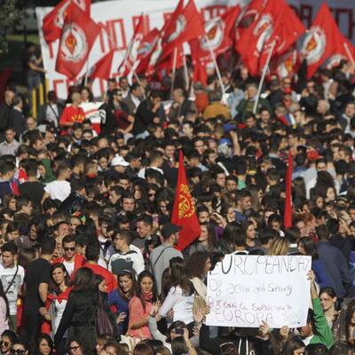 Massenproteste in Italien