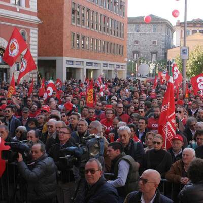 Massenproteste in Italien