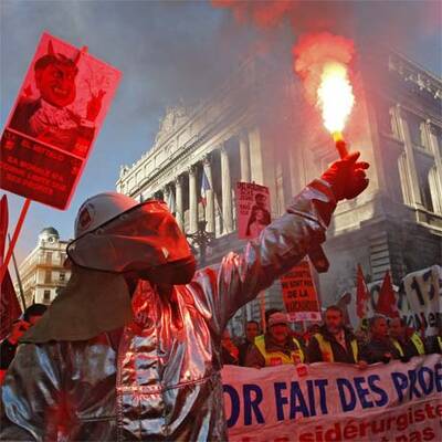 Ganz Frankreich streikt!