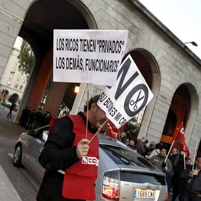 Massenproteste in Italien