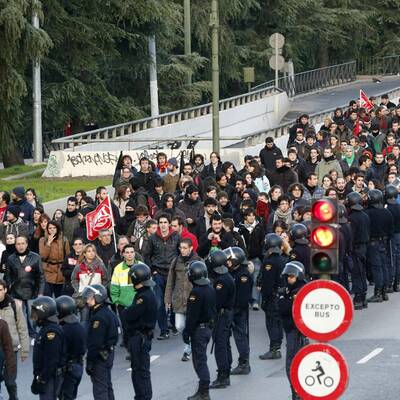 Massenproteste in Italien