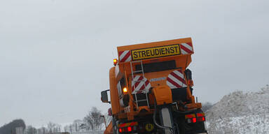 Streufahrzeuge wurden auf Autobahn geblitzt