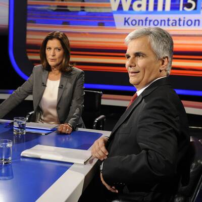 Faymann gegen Stronach