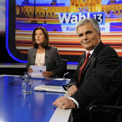 Faymann gegen Stronach