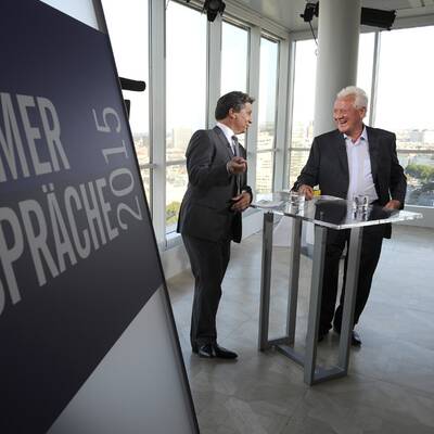 Frank Stronach beim Sommergespräch