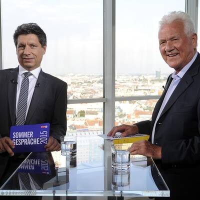 Frank Stronach beim Sommergespräch