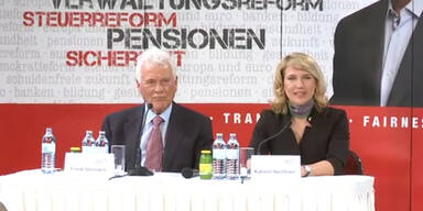 Stronach: "Spitzenkandidat ja, Kanzler nein"