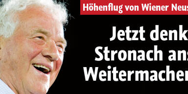 Jetzt denkt Stronach ans Weitermachen