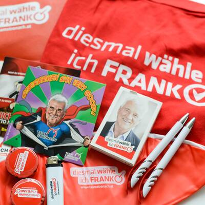 NEOS-Wahlkampfgeschenke