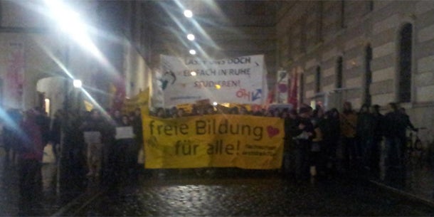 Studenten legen Wien lahm