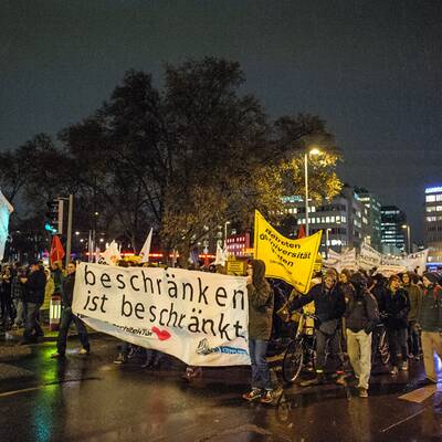 Studenten legen Wien lahm