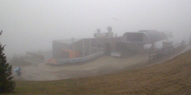 Schnee im Westen, Regenwalze im Osten