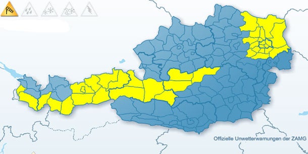 28 Grad locken in die Bäder