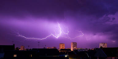 Heftige Gewitter im Anrollen