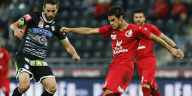 Sturm Graz scheitert klar an Rubin Kazan