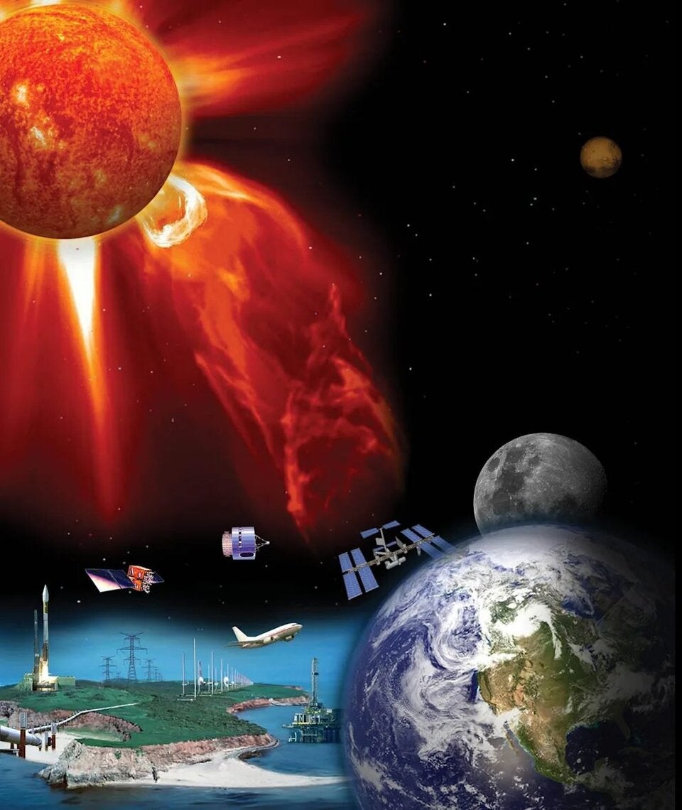Auswirkungen eines Sonnensturms