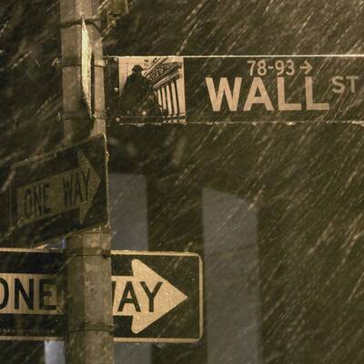 Schneesturm fegt über New York