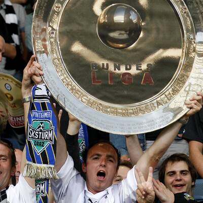 So siegessicher geben sich die Sturm-Fans