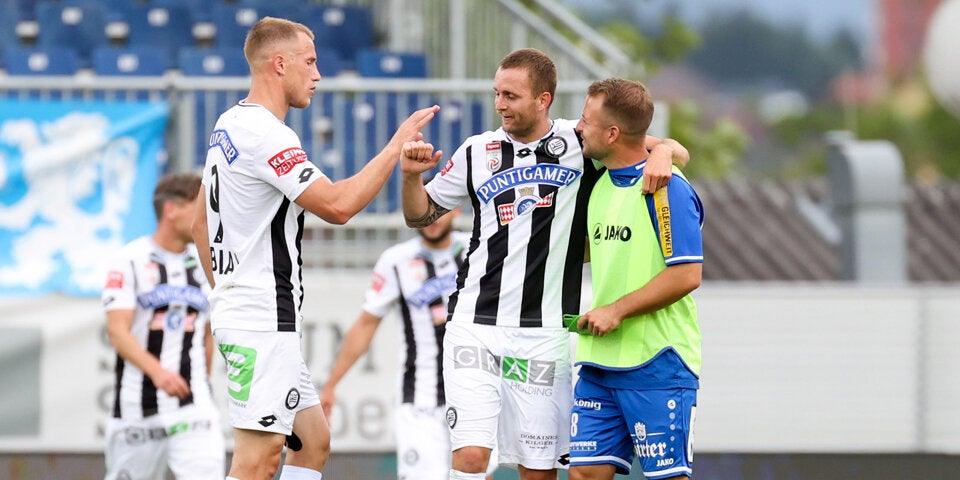 2:1 - Sturm siegt bei Steirer-Derby in Hartberg