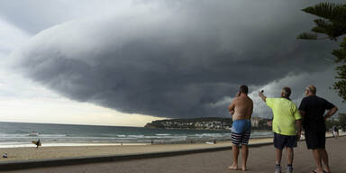 Gewaltige Gewitter-Walze über Sydney