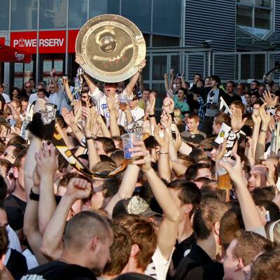 So siegessicher geben sich die Sturm-Fans