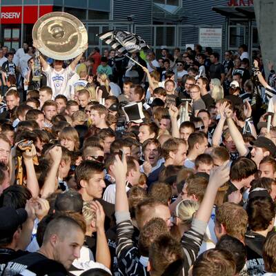 So siegessicher geben sich die Sturm-Fans