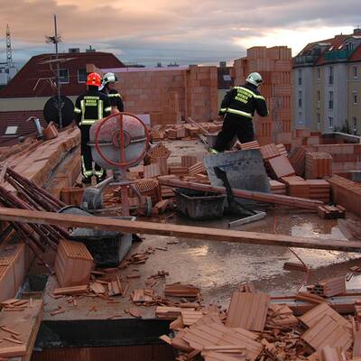 Feuerwehr im Dauereinsatz