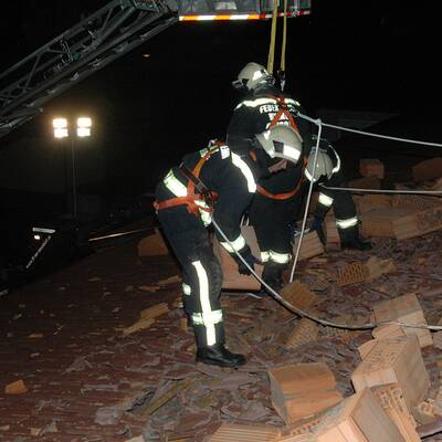 Feuerwehr im Dauereinsatz