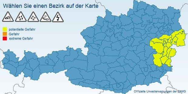 Halber Meter Neuschnee in den Bergen