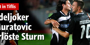 Edeljoker Muratovic erlöst Sturm