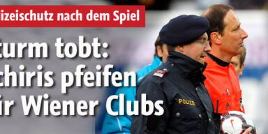 Schiris pfeifen für Wiener Clubs