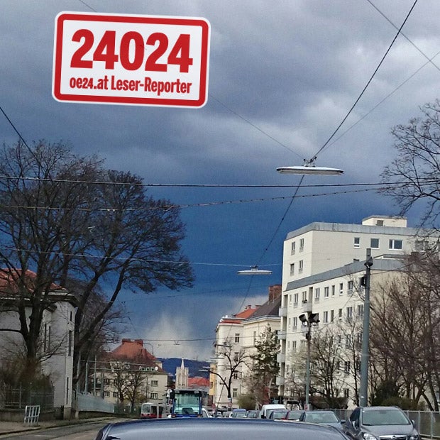 Orkan mit 120 km/h in Österreich