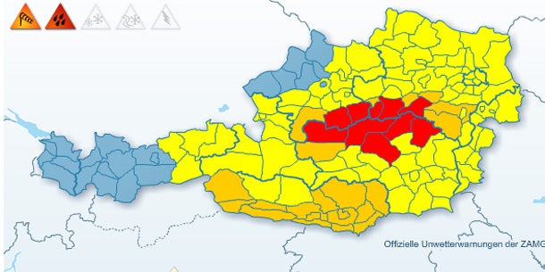 150 km/h Sturm am Freitag