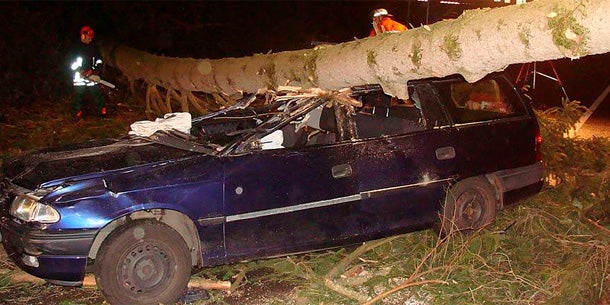 Sturmschaden in Deutschland