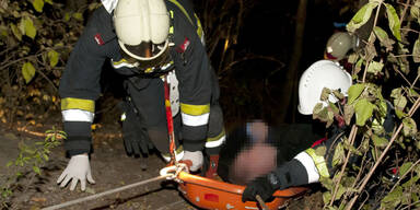 Ehepaar stürzt in Krems 20 Meter ab