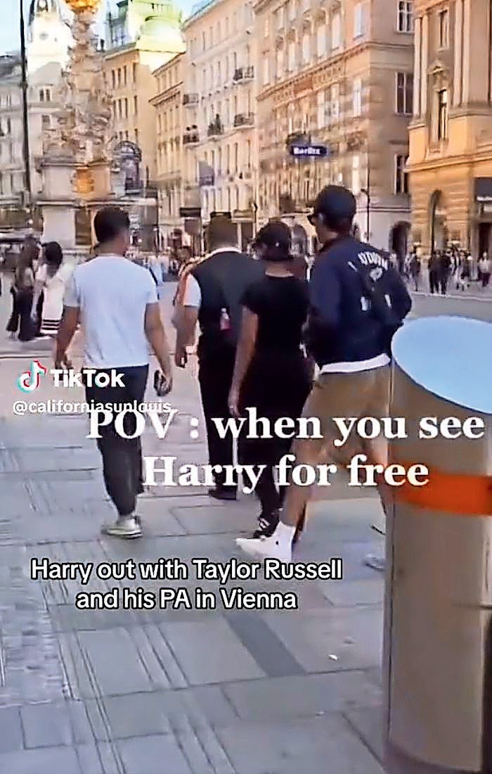 Harry Styles: Seine geheime Wien-Begleitung