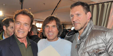 Arnold Schwarzenegger: Große Show in Kitz