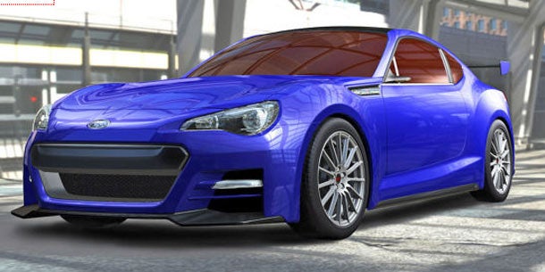 Erste Fotos vom Subaru BRZ Concept STi