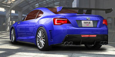 Erste Fotos vom Subaru BRZ Concept STi