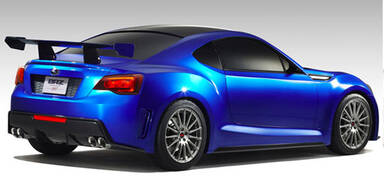 Erste Fotos vom Subaru BRZ Concept STi