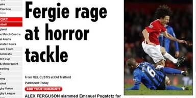 Pogatetz entschuldigt sich nach schwerem Foul