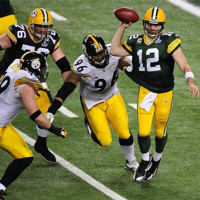 Bilder der Superbowl XLV