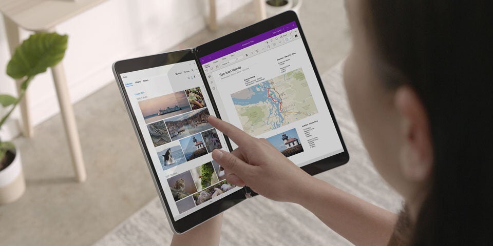 Surface-Handy mit Doppel-Display und weitere Neuheiten