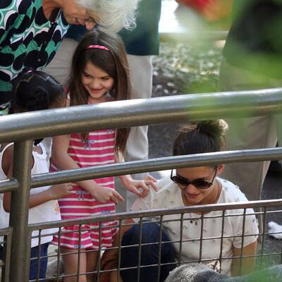 Katie Holmes & Suri: Auflug in den Tiergarten