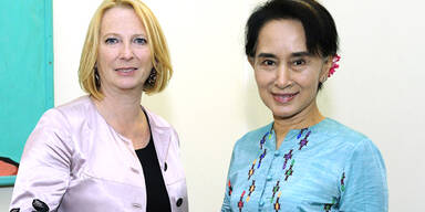 Aung San Suu Kyi will nach Wien kommen