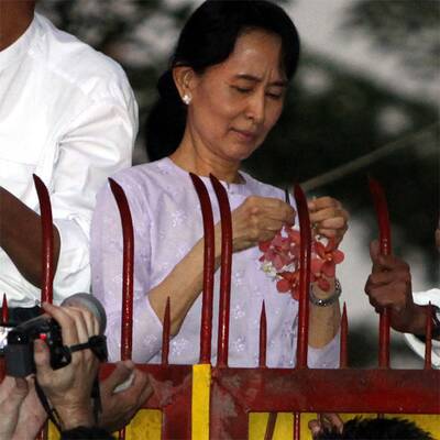 Suu Kyi ist endlich wieder frei