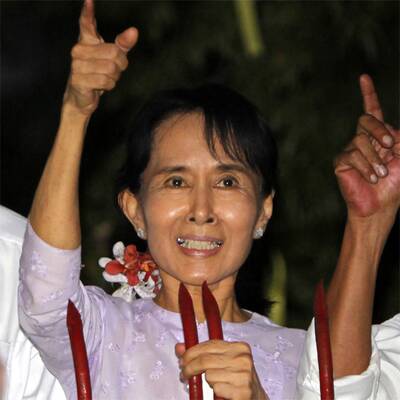 Suu Kyi ist endlich wieder frei