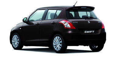 Start für den Suzuki Swift 