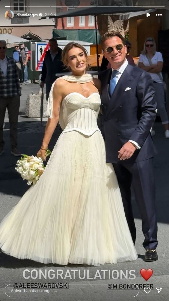 Alexandra Swarovski und Mark Bondorfer